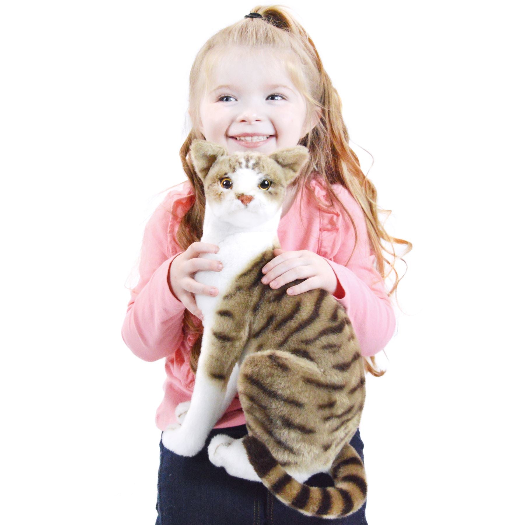 Amy The American Shorthair Cat | 14 Inch Stuffed Animal Plush | By TigerHart Toys