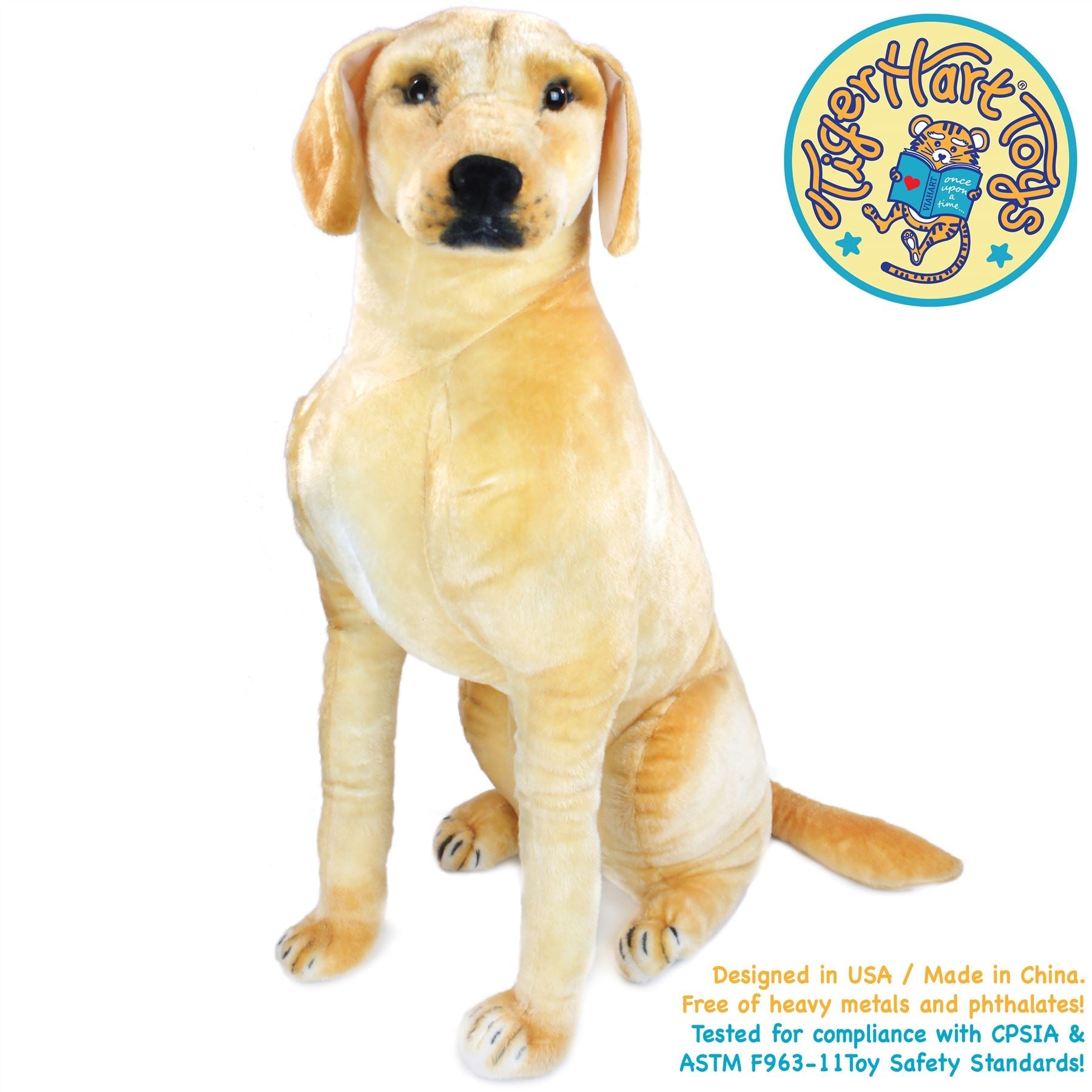 Leanna The Labrador | 31 Inch Stuffed Animal Plush | By TigerHart Toys