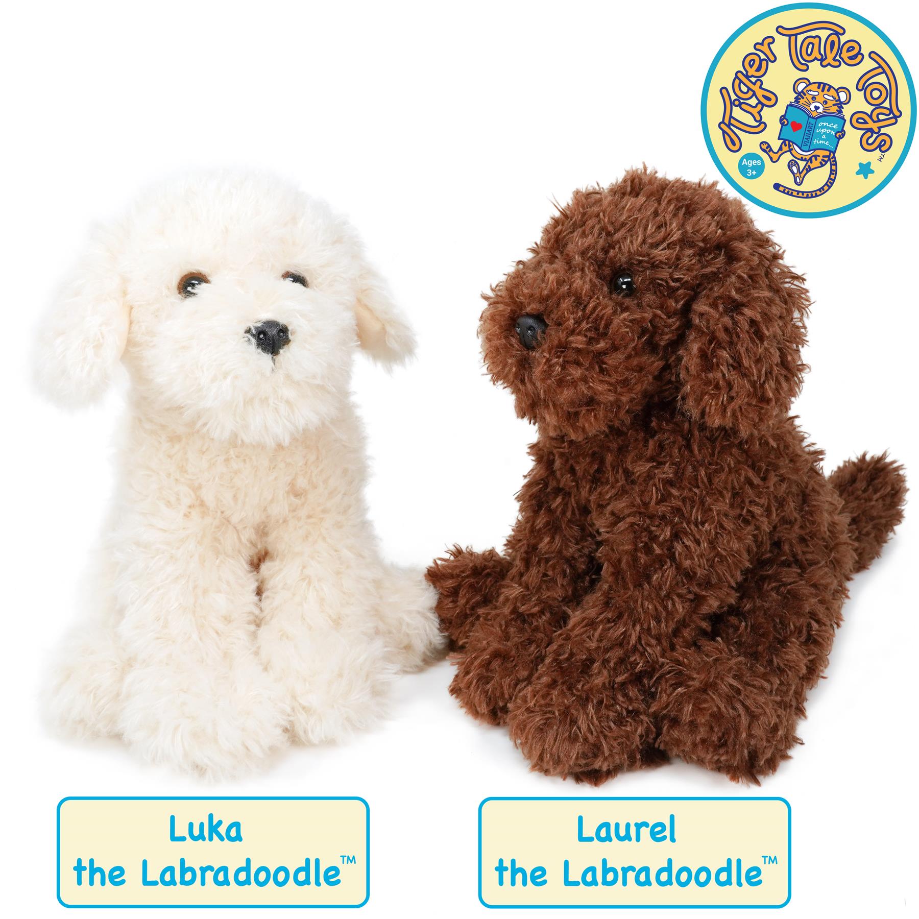 Laurel The Labradoodle | 12 Inch Stuffed Animal Plush | By TigerHart Toys