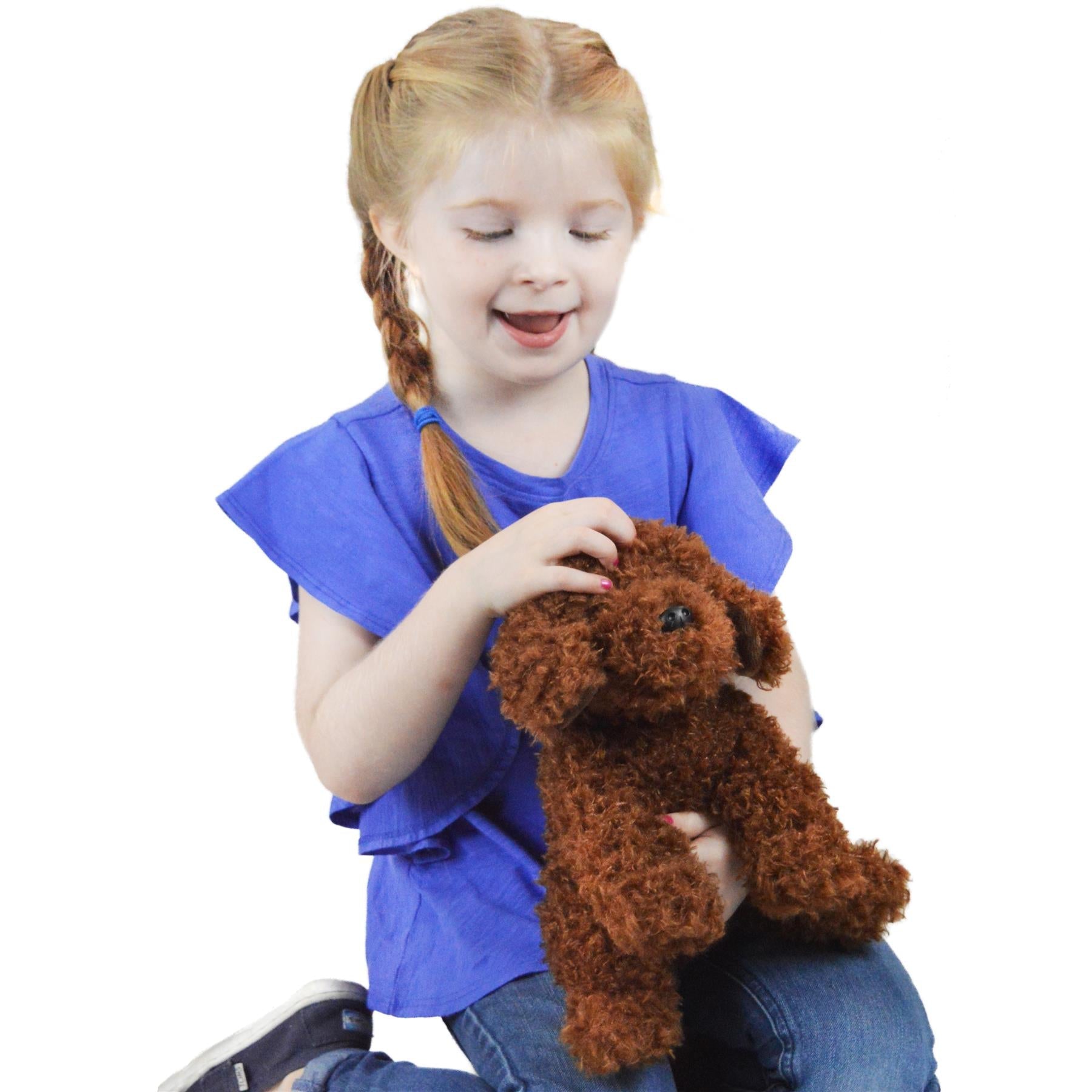 Laurel The Labradoodle | 12 Inch Stuffed Animal Plush | By TigerHart Toys